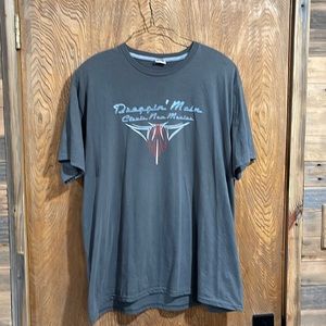 Mens 2XL gray car event tshirt